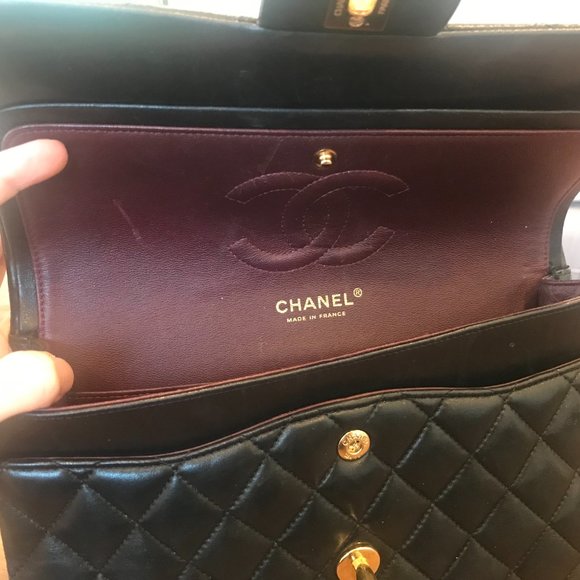 Chanel 2.55 Classic Flap Black Lambskin - Picture 8 of 9